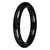 Grade A Black with Dark Gray Pattern Burma Jade Bangle Bracelet - 60mm Round