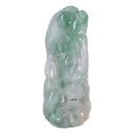 Handcrafted Burmese Jade Dragon Necklace - Grade A Jadeite