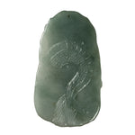 Large Dragon Jadeite Jade Pendant