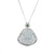 Icy Jadeite Jade & Diamond Happy Buddha Pendant