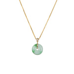 Mini Apple Green Jade Pendant - Kandy Donut