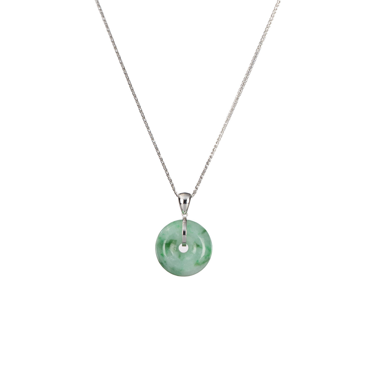 Petite Grade A Jade Necklace - Kandy Donut