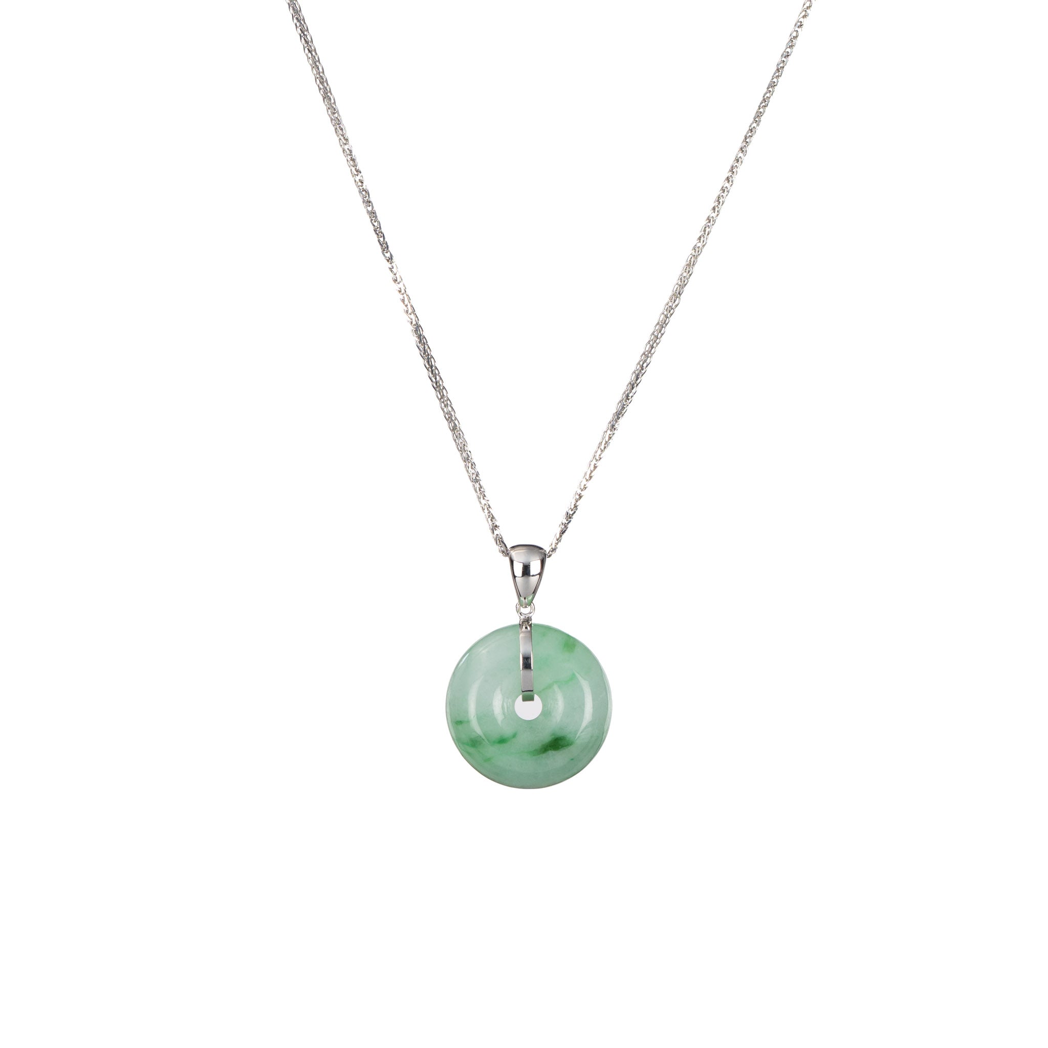 Burmese Jadeite Jade Necklace Kandy Donut– MAYS GEMS