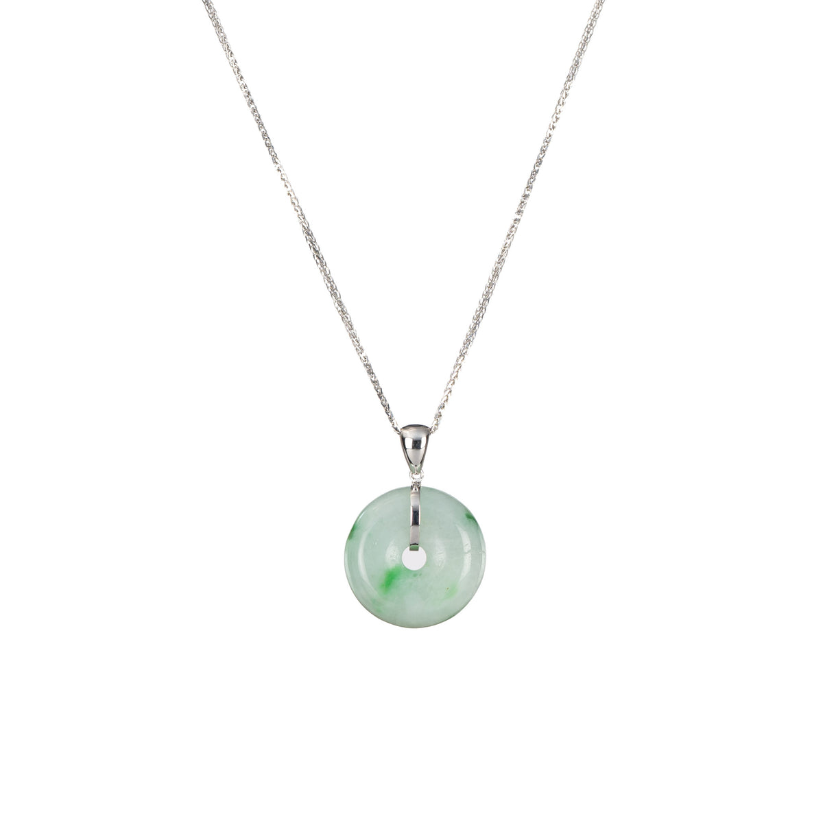 Small Jade Donut Necklace - Kandy Donut