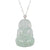 Icy Burmese Jadeite Guanyin Pendant