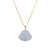 Mini Lavender Laughing Buddha Jade Pendant