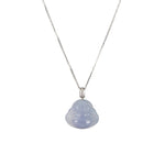 Mini Happy Buddha Jadeite Jade Necklace