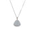 White Mini Happy Buddha Jadeite Jade Necklace