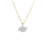 Authentic White Jade Dolphin Pendant