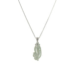 Petite Jade Fish Necklace - Authentic Jadeite
