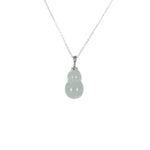 Sereniti Jadeite Jade Hulu Pendant with 18ct Gold