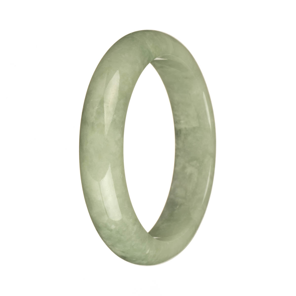 58.1mm Light Green Jade Bangle Bracelet – MAYS GEMS