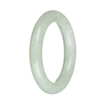 52.8mm Pale Gree Jade Bangle Bracelet
