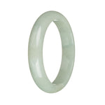 58.9mm Pale Green Jade Bangle Bracelet