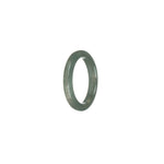Real Green Jadeite Jade Band - US 8.25