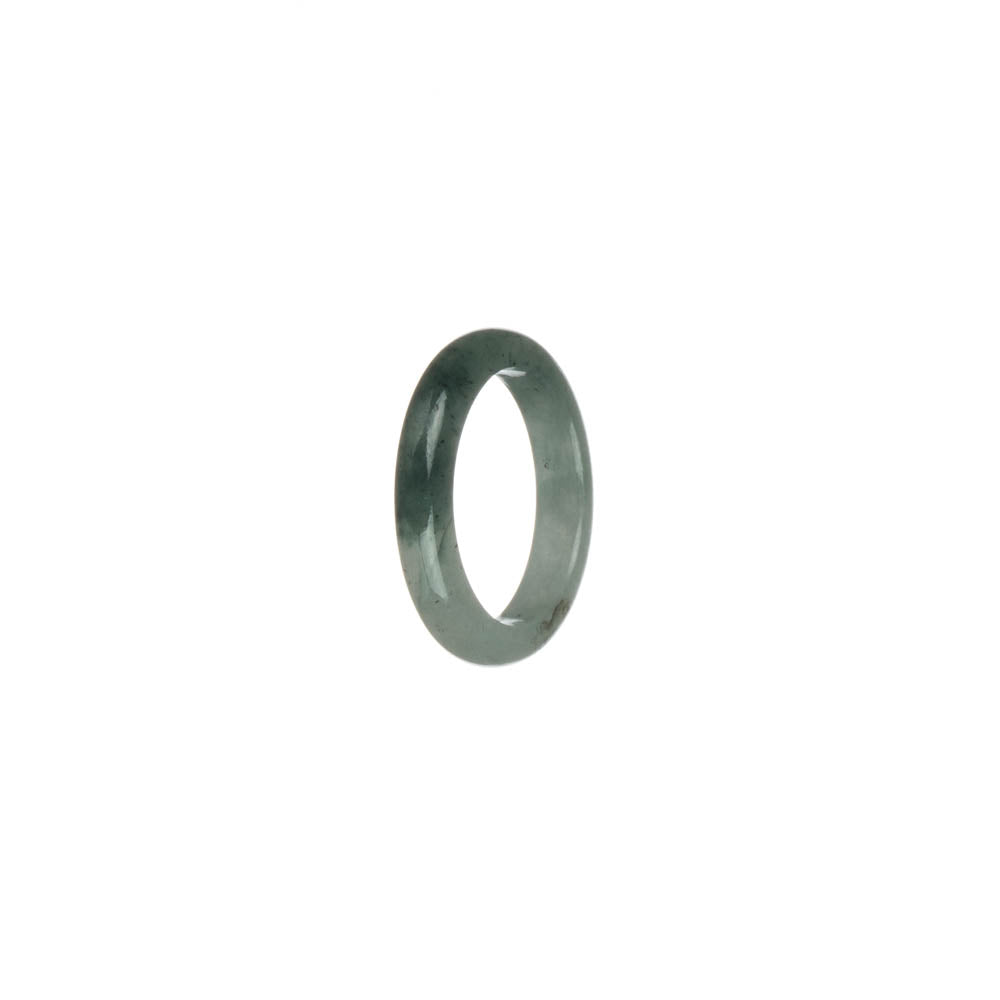Real Pale Green and Green Burmese Jade Ring- US 6