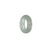 Authentic White Burma Jade Ring  - US 7