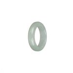 Genuine White Jade Ring- US 9.5