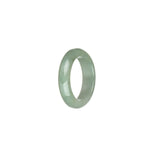 Real Light Green Burma Jade Ring- US 9.5