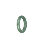 Real Green Burmese Jade Ring- US 8.5