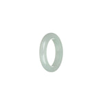 Genuine White Jadeite Jade Ring- US 8.25
