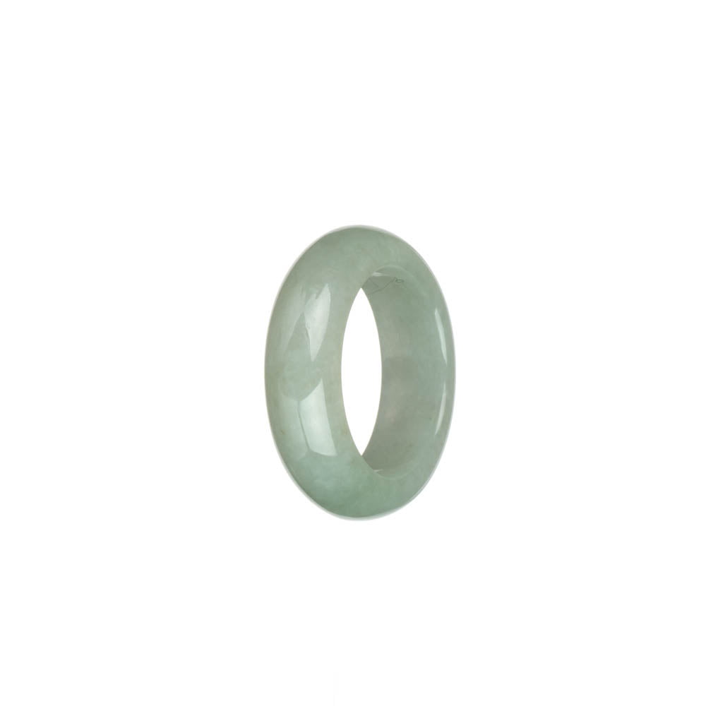 Authentic Light Green Jade Ring - US 9.25
