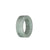 Genuine Grey Burma Jade Thumb Ring  - US 12