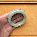 53.3mm Green Jade Bangle Bracelet