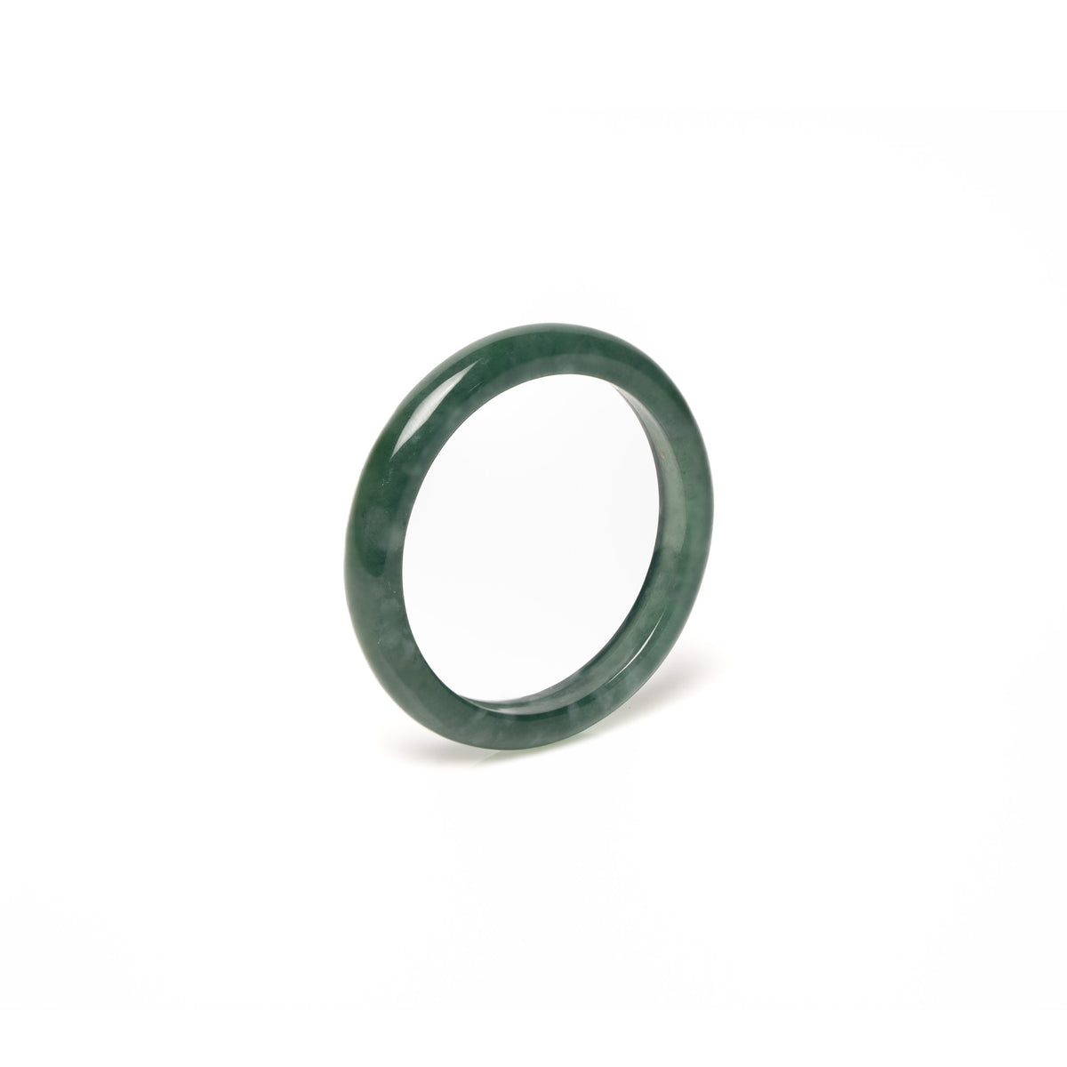Ideali Dainty Green Jadeite Jade Ring