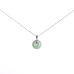 Kandy Donut Classic Jade Pendant - Green
