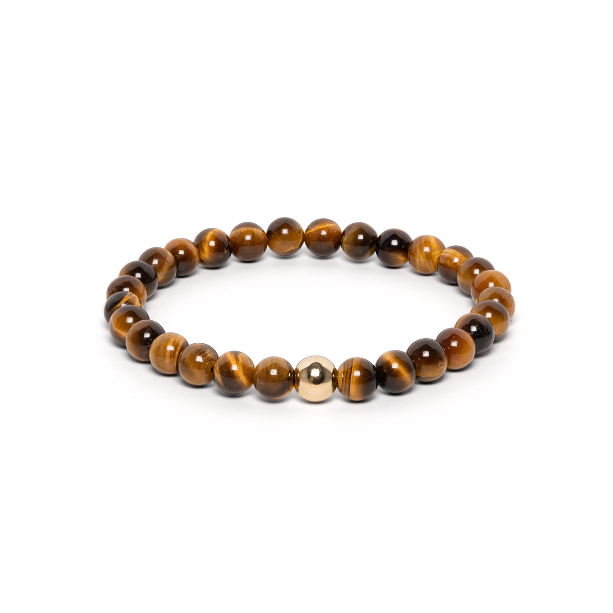 The Solitaire Bracelet with Tiger's Eye