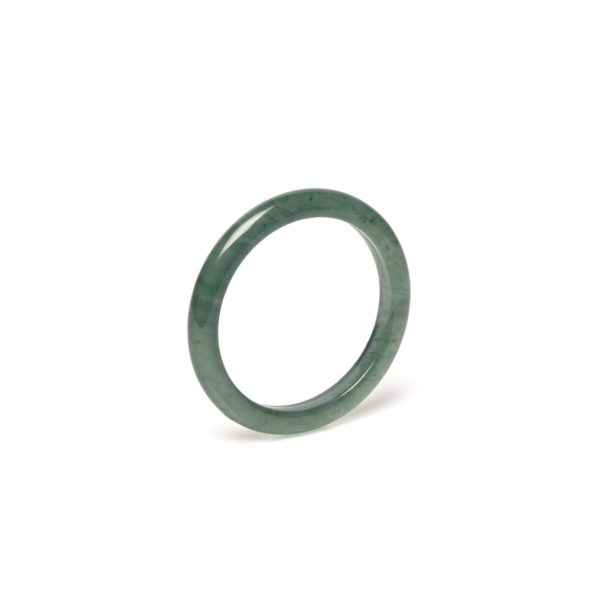 Tranquiliti Dainty Green Jadeite Jade Ring