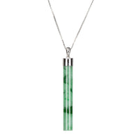 Jade Cylinder Pendants