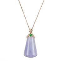 Lavender Jade Pendants