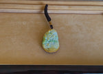 Phoenix and Flowers Jade Pendant - Handcrafted Burmese Jadeite