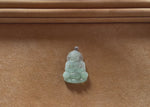Icy Burmese Jadeite Guanyin Pendant