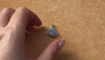 Mini Bluish Lavender Happy Buddha Jadeite Jade Pendant