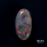 1.55ct Grey Orange Australian Opal - MAYS