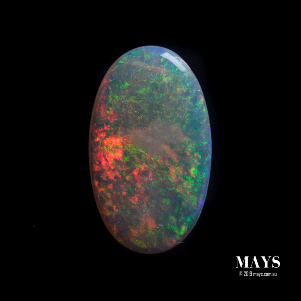 1.42ct Double Sided Australian White Opal - MAYS