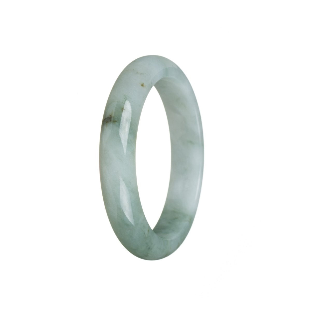 55mm Grade A Jadeite Jade Bangle - MAYS