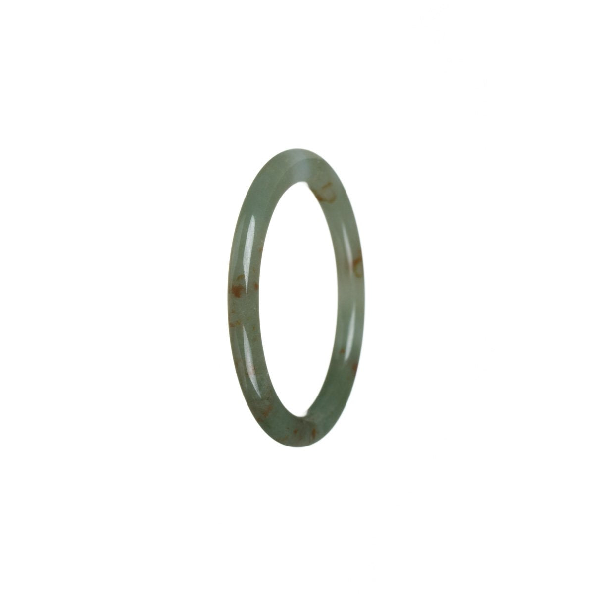 42mm Grade A Jadeite Jade Bangle - MAYS