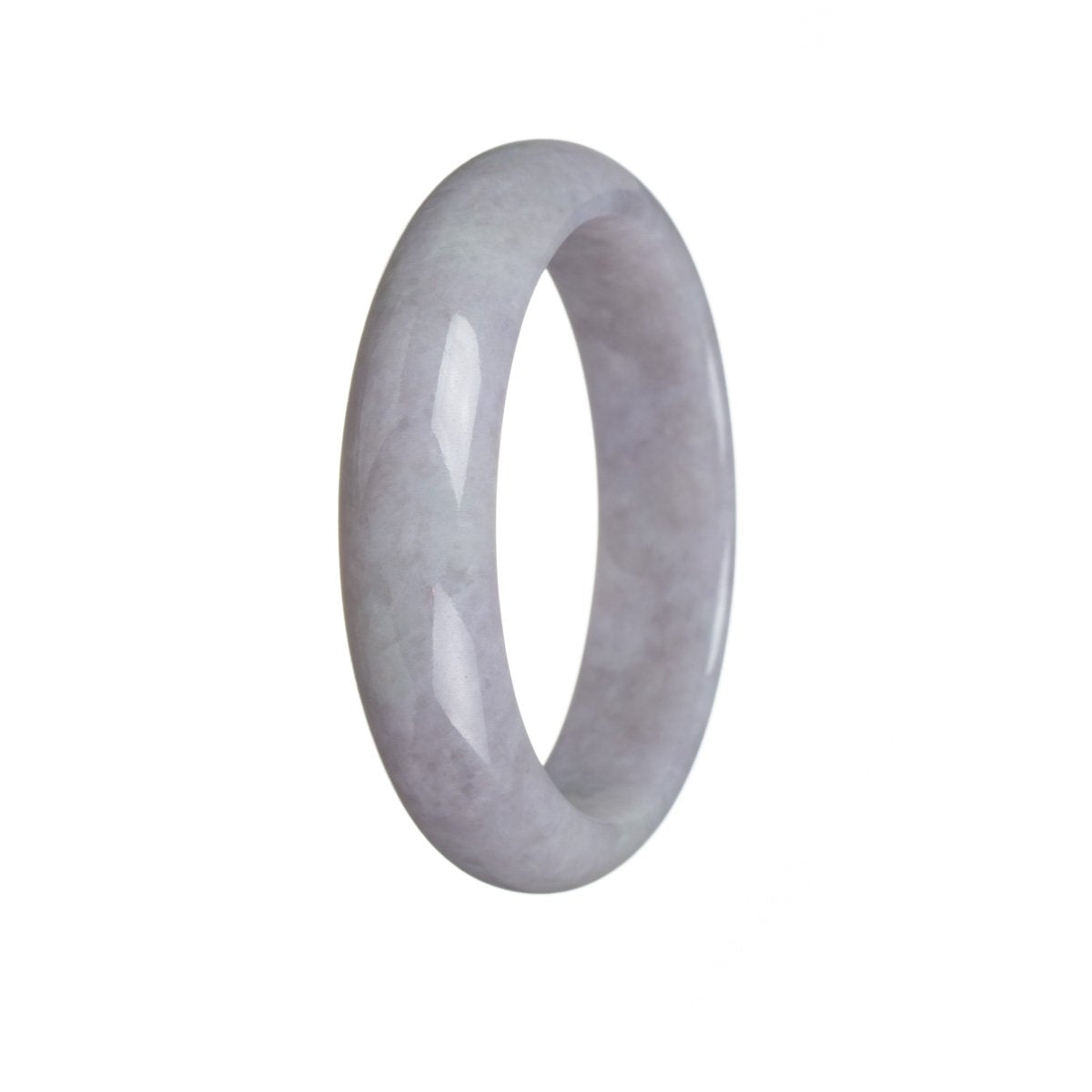 58mm Grade A Jadeite Jade Bangle - MAYS