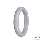 60mm Grade A Jadeite Jade Bangle - MAYS