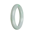 56mm Grade A Jadeite Jade Bangle - MAYS