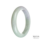 58mm Grade A Jadeite Jade Bangle - MAYS
