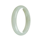 56mm Grade A Jadeite Jade Bangle - MAYS