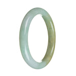 63mm Grade A Jadeite Jade Bangle - MAYS