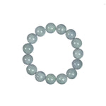 Lavender Jadeite Jade Bead Bracelet