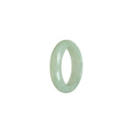 Real Pale green Jadeite Jade Band - Size S 1/2