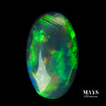 0.97ct Lighting Ridge Australian Solid Black Opal - MAYS